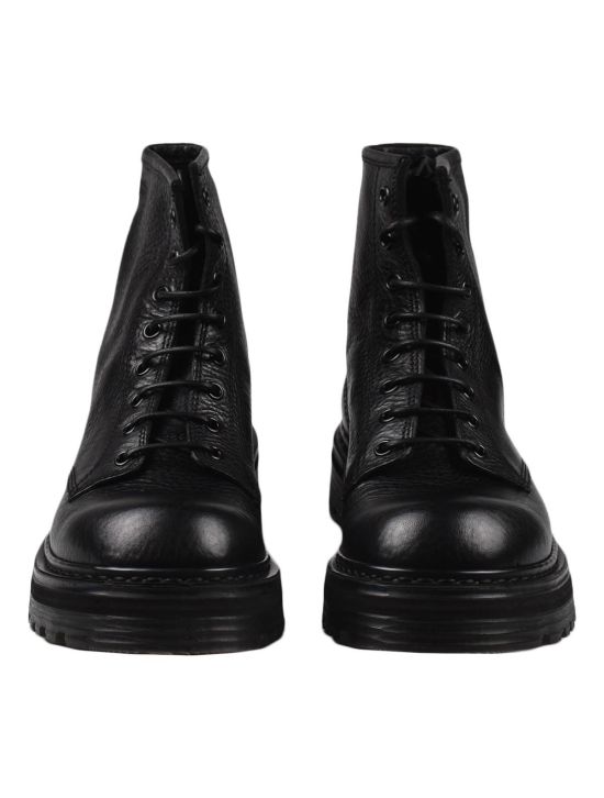 ブーツその他 PREMIATA FW23 TEXANESE BOOT (M6577_BUTTERFLYNERO) Premiata Black Leather Boots – 2Men
