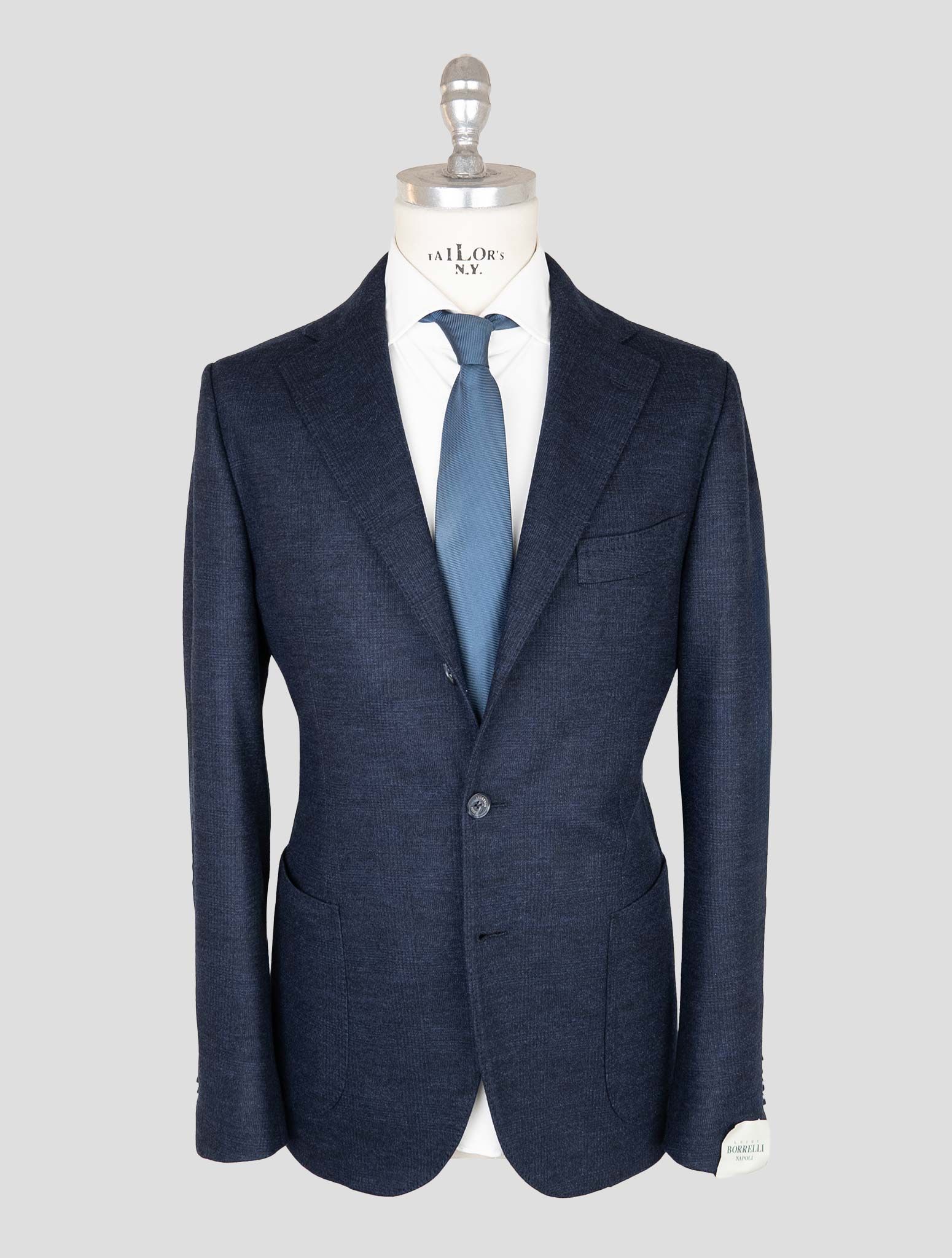 Luigi Borrelli Blue Virgin Wool Suit | IsuiT