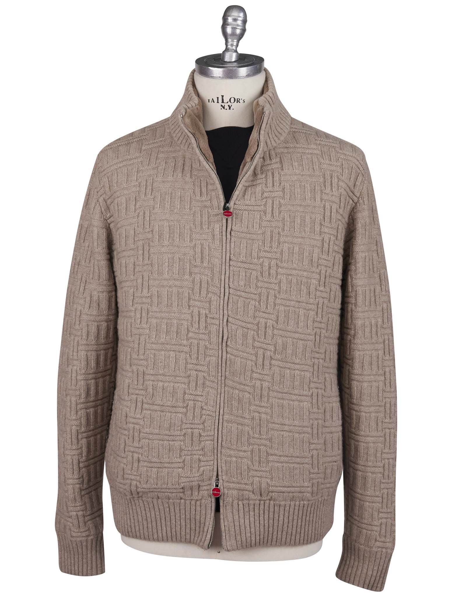 Kiton キートン カシミヤ ミドルゲージ ニット ブルゾン 48 umk0011_606001_a421a_000.jpg