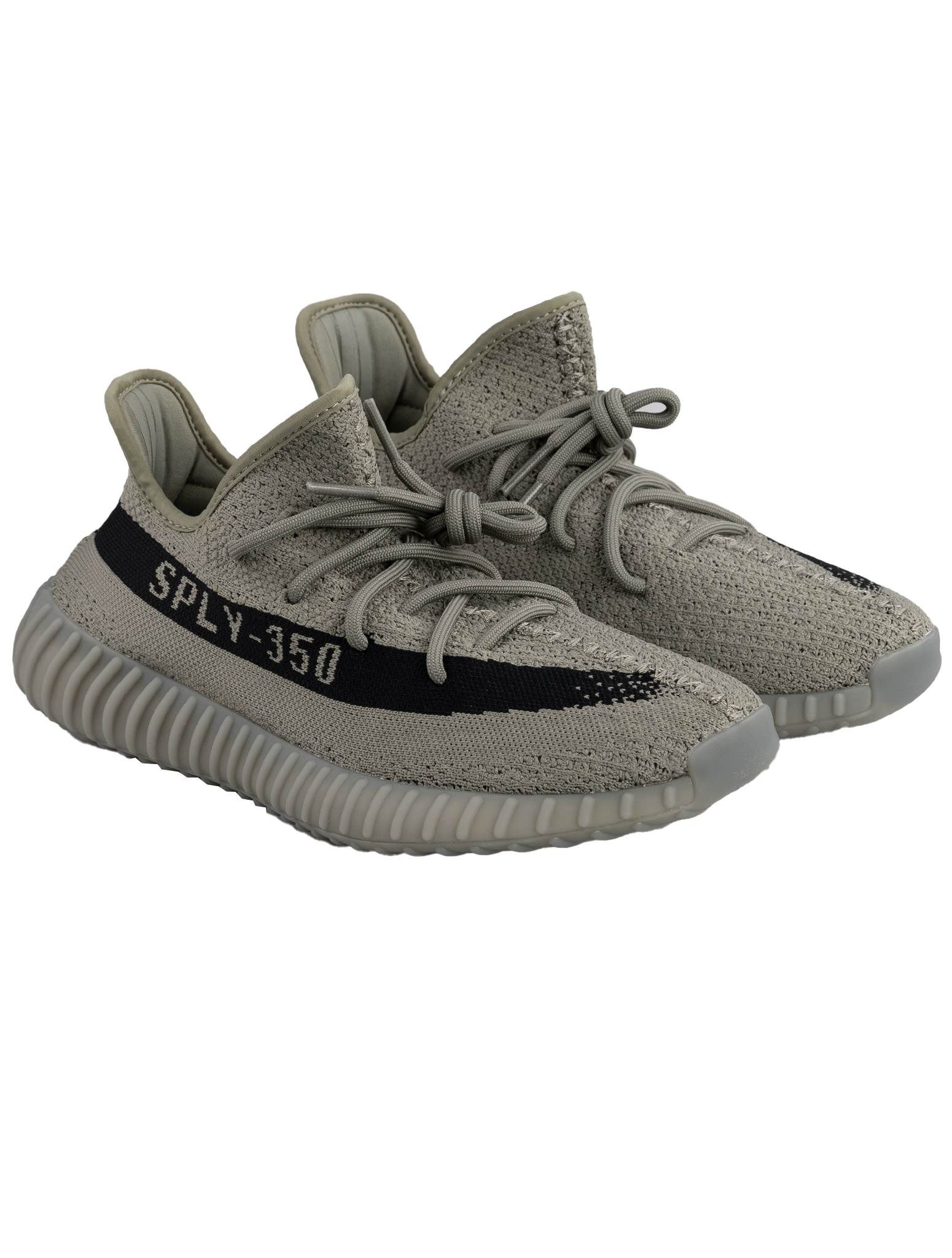 Sply Yeezy Boost Newest Adidas Yeezy Boost SPLY-350 V2 Green Black Pl  Sneakers IsuiT