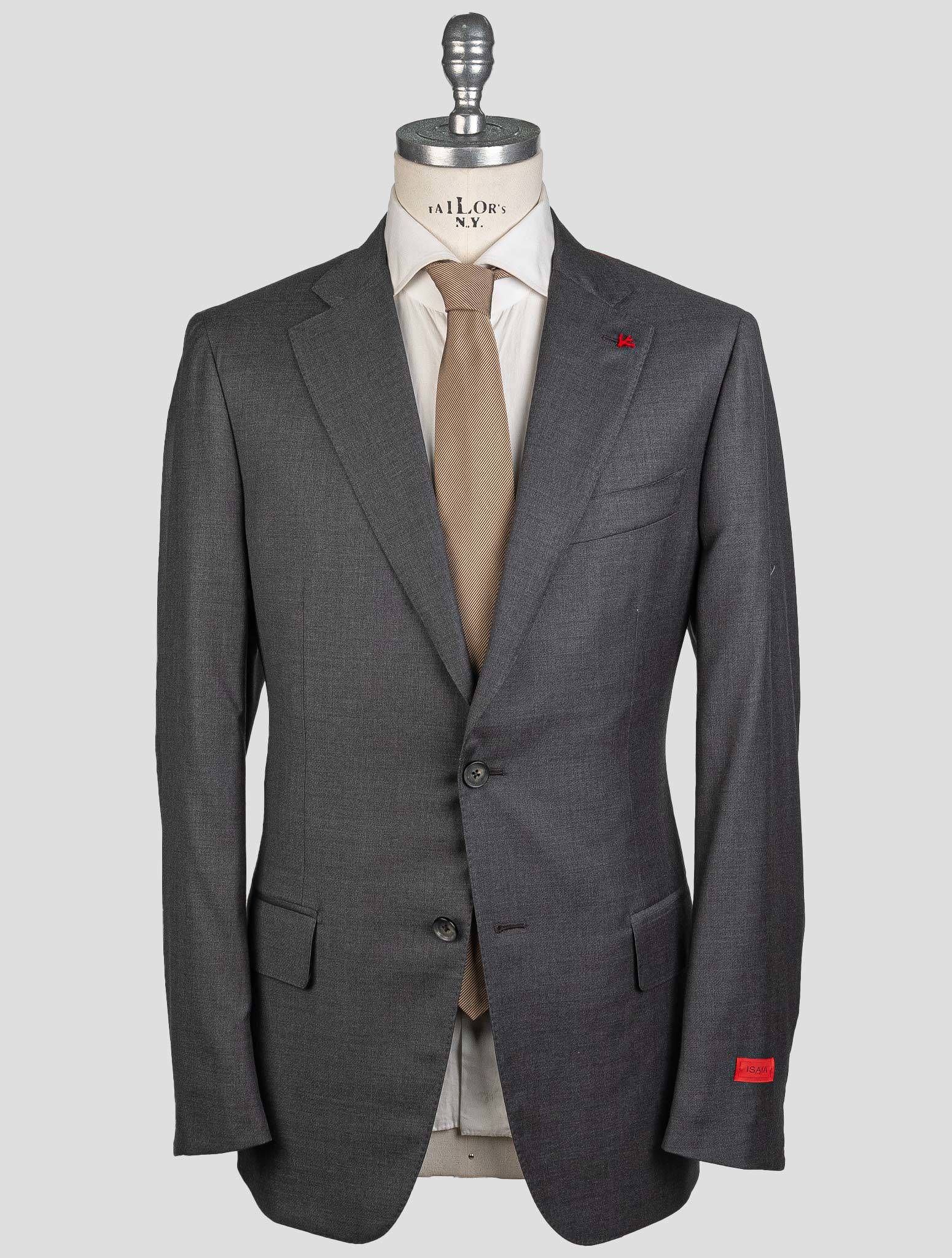 Isaia Gray Wool Suit | IsuiT