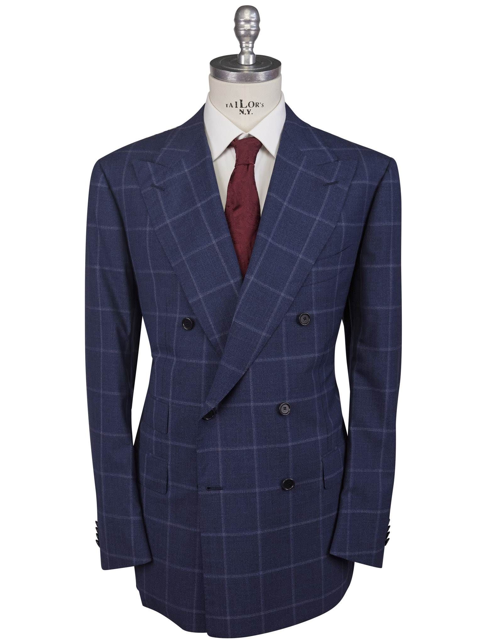Cesare Attolini Blue Wool 170's Suit | IsuiT