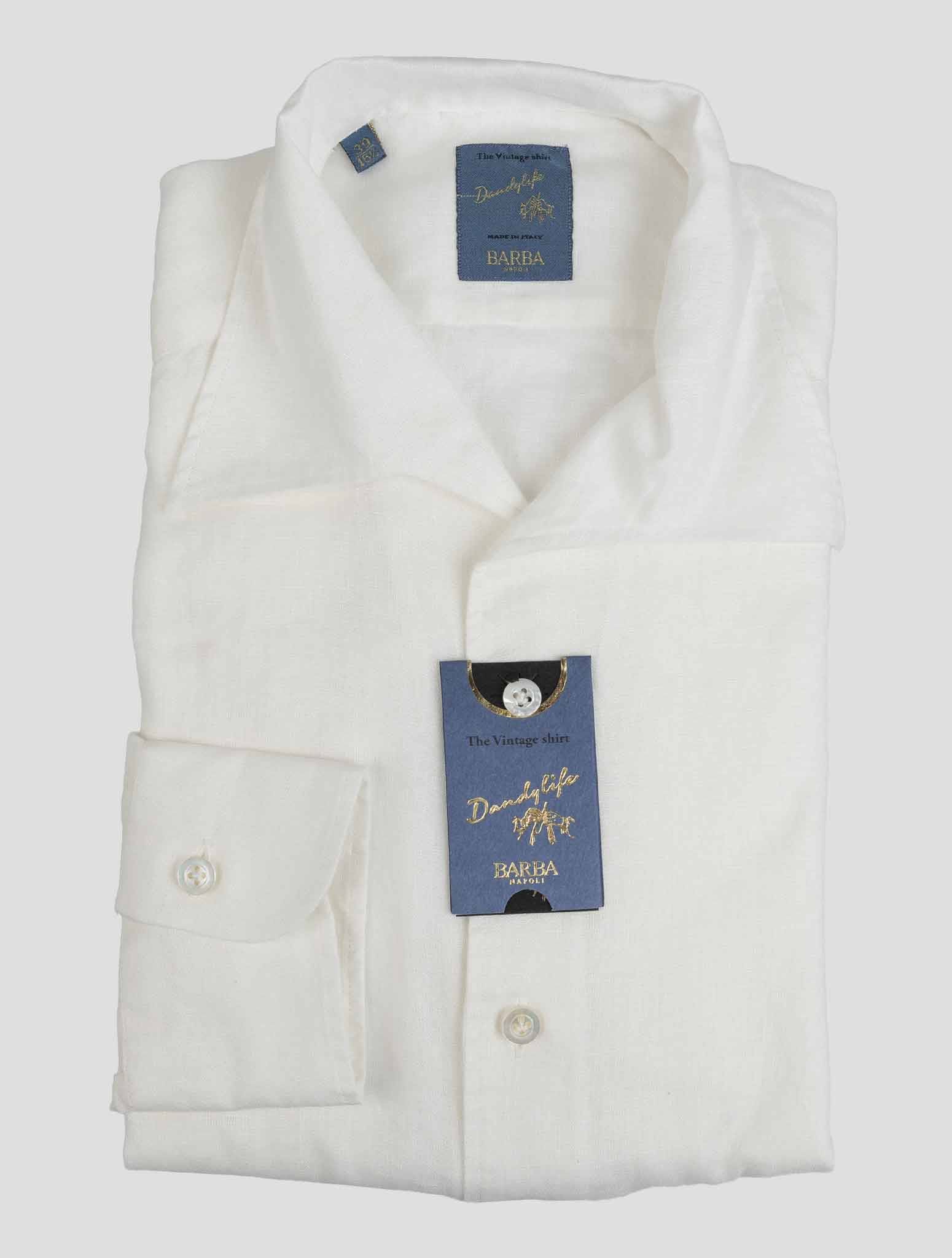 シャツ BARBA Men Shirts I1U13P0334113U0001 White isu91p0140146_u0001_b130a_000.jpg