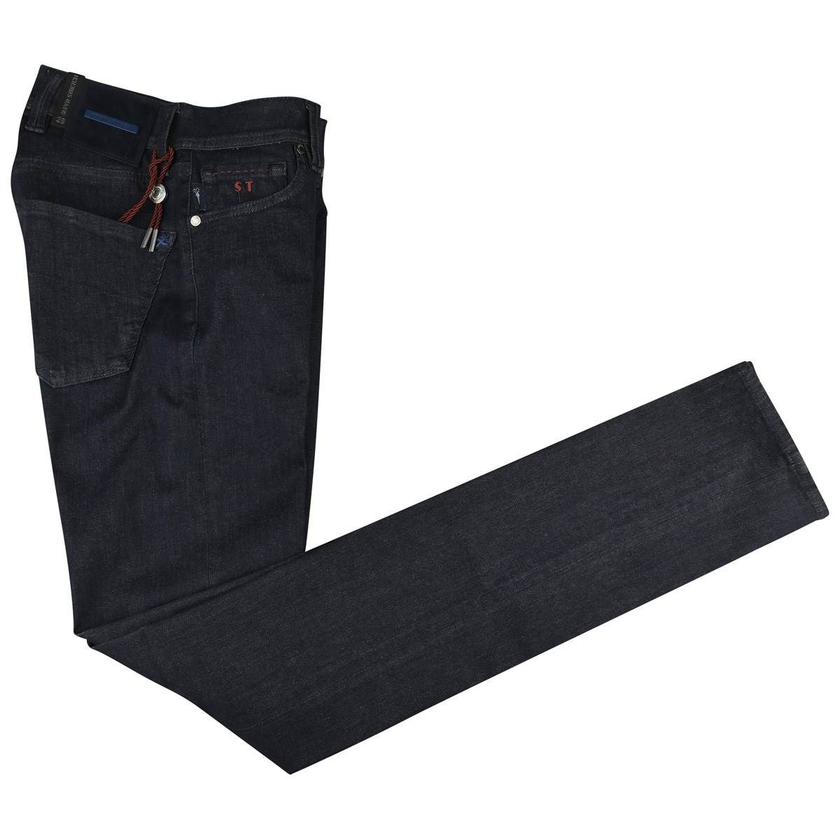 Tramarossa Dark Blue Cotton Pl Ea Jeans | IsuiT Tramarossa Dark Blue Cotton Pl Ea Jeans | IsuiT