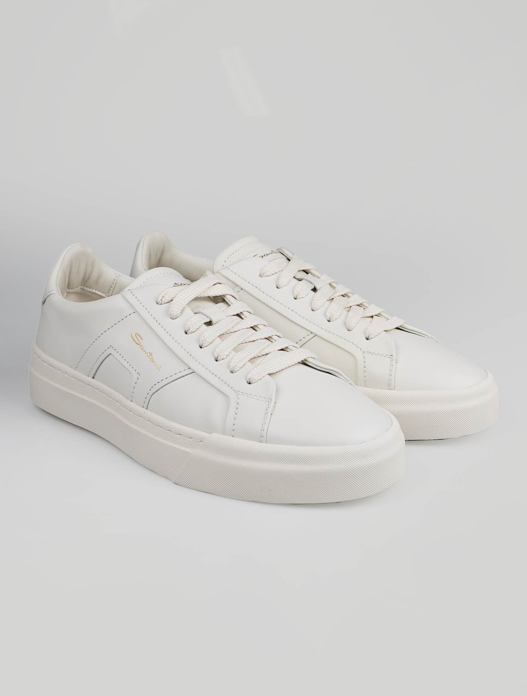 スニーカー SANTONI Men Sneakers 402474 MBGT21967PNNTSIWI48 WHITE mbgt21779p1_nngxwhi20_ssx11_00