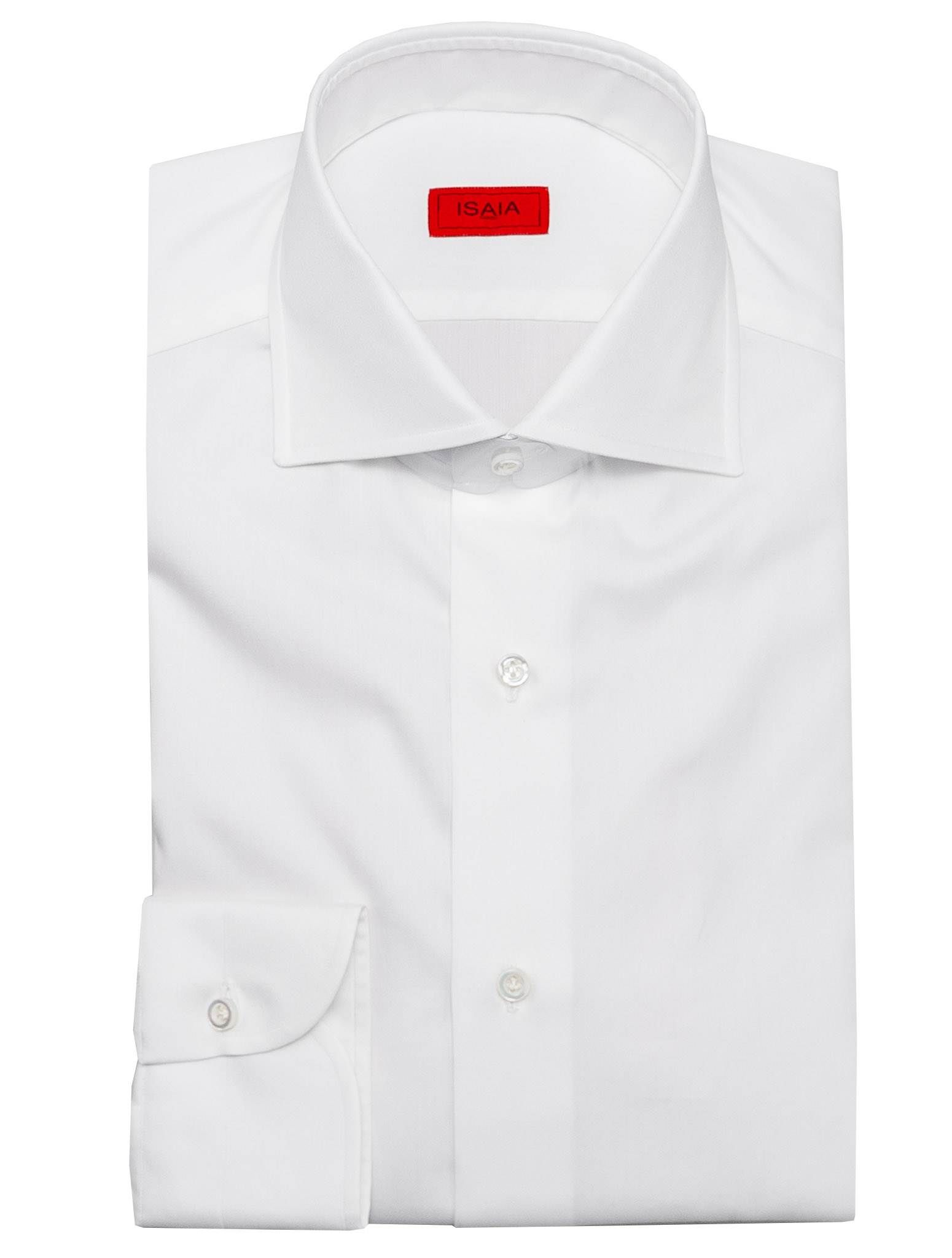 Isaia White Cotton Shirt | IsuiT