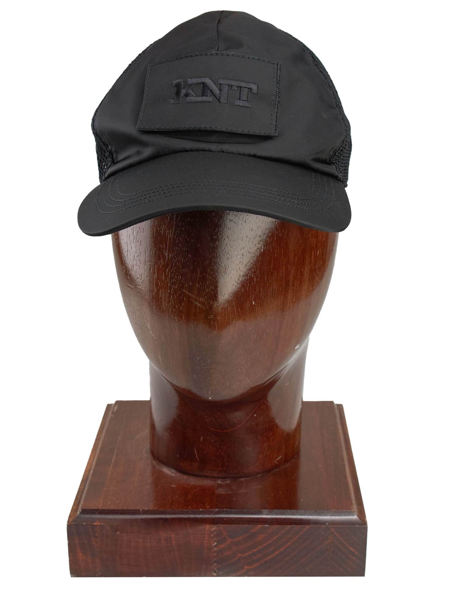 Kiton KNT Black Nylon Baseball Cap | IsuiT