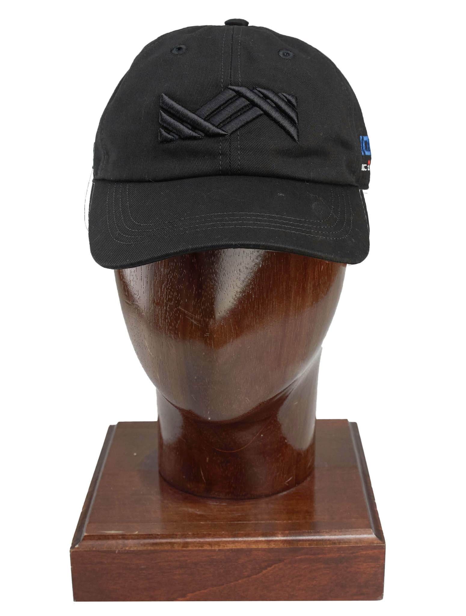 Kiton KNT Black Cotton Baseball Cap | IsuiT