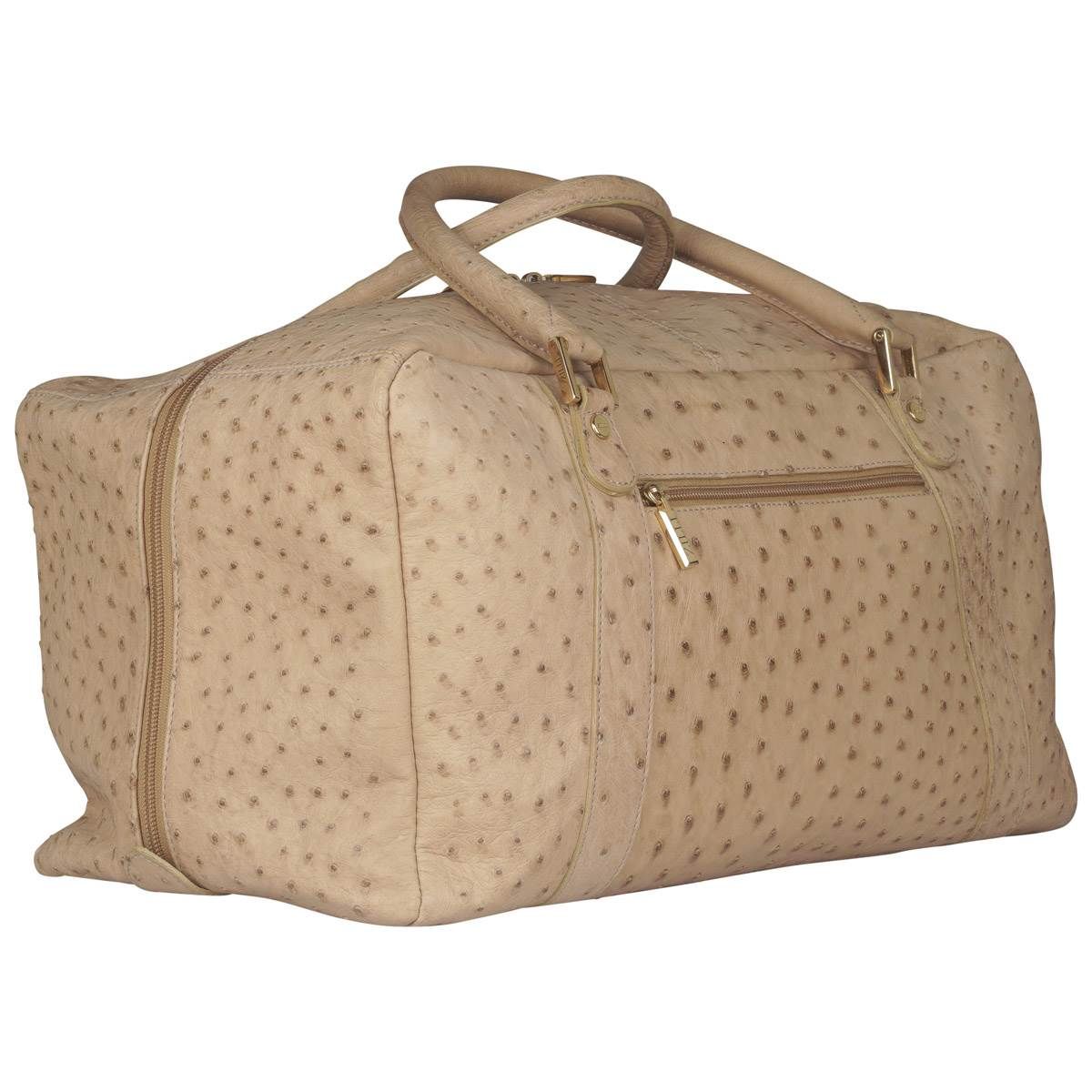 Ostrich duffle bag discount