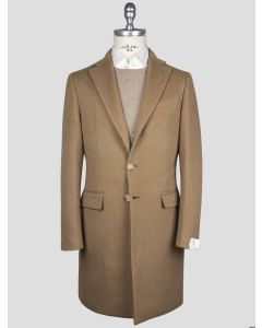 Luigi Borrelli Luigi Borrelli Brown Virgin Wool Cashmere Overocat Brown 000