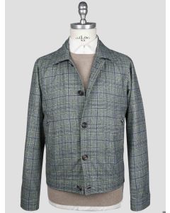 Isaia Isaia Gray Cashmere Silk Coat Gray 000
