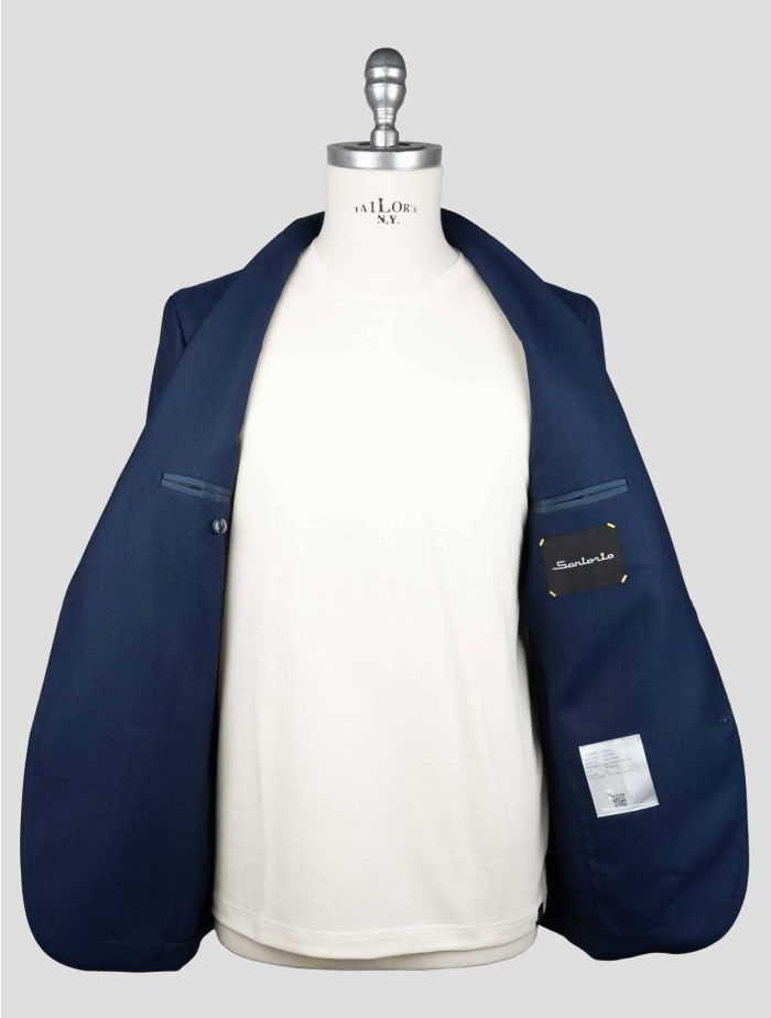 Sartorio Napoli Blue Virgin Wool Suit | IsuiT