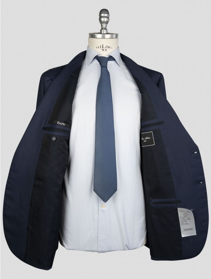 Cesare Attolini Blue Wool 150's Suit 3 Pieces | IsuiT