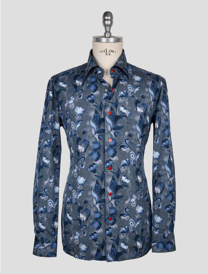 Kiton Multicolor Cotton Shirt | IsuiT Kiton Multicolor Cotton Shirt | IsuiT