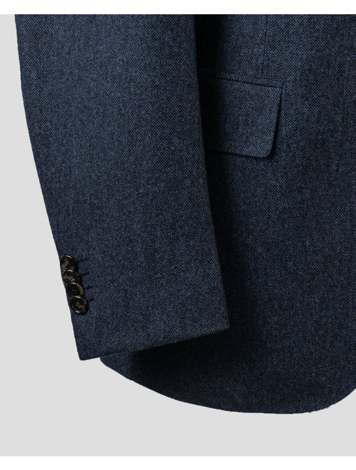 Cesare Attolini Blue Wool Cashmere Blazer | IsuiT