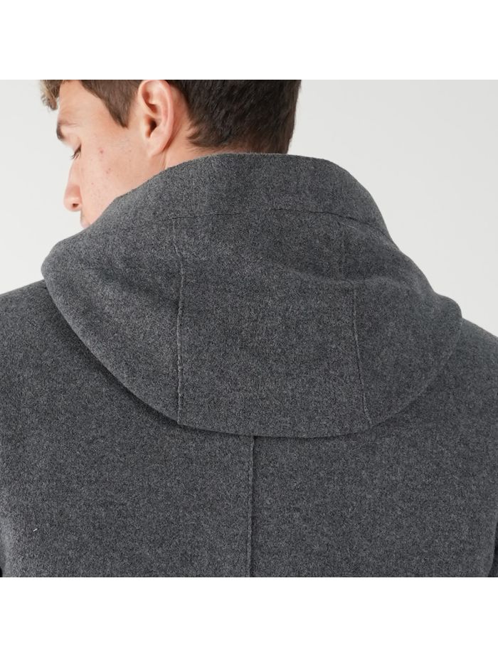 Olymp Maglione Uomo In Pura Lana Merinos Extra Sottile, Lavabile In Macchina. Girocollo, Colore Antracite, Vestibilità Comoda Comfort Fit, Taglia X-Large.