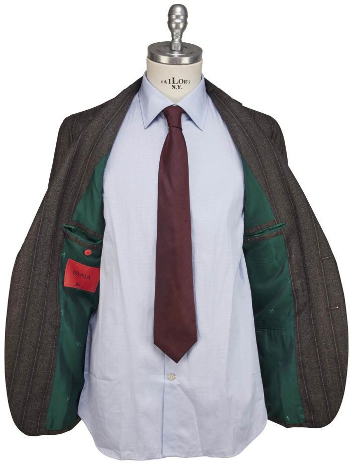 Neapolitan Gentleman Isaia Vestiti Blazer Vestiti Isaia Isaia Gray