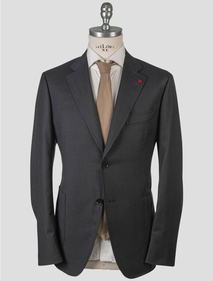 Isaia Gray Wool Suit IsuiT
