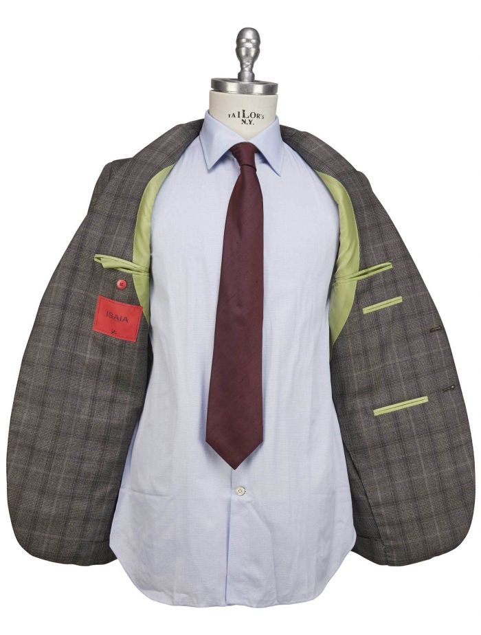 Isaia Gray Wool Suit | IsuiT Isaia Gray Wool Suit | IsuiT