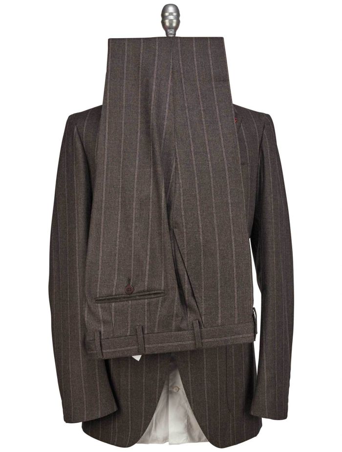 Isaia Brown Wool Suit | IsuiT