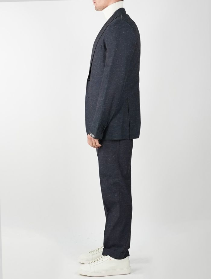 SARTORIO NAPOLI Blue Cotton Pl Suit | IsuiT