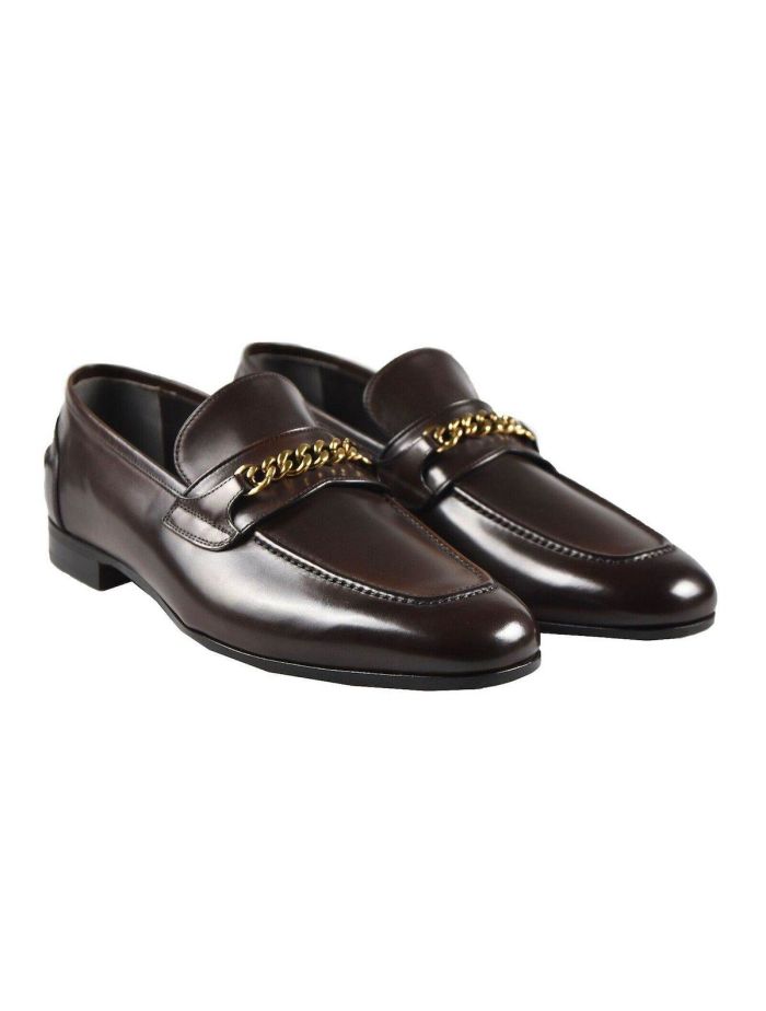 TOM FORD Brown Leather Bos Taurus Shoes IsuiT