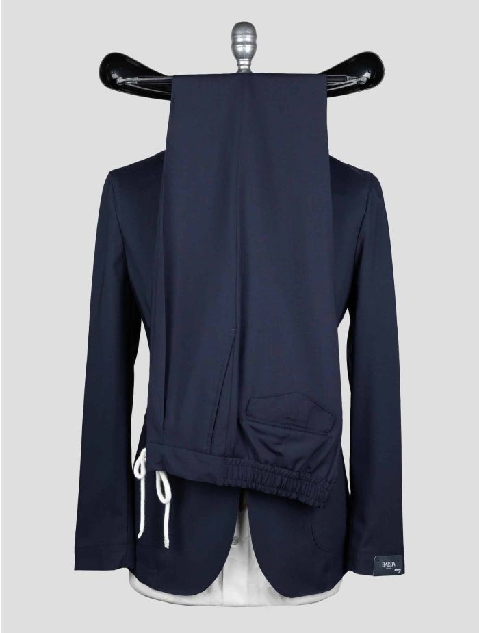 Barba Napoli Blue Virgin Wool Suit BVZ1 | IsuiT