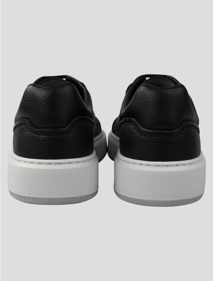 Zilli Black Leather Deer Sneakers | IsuiT
