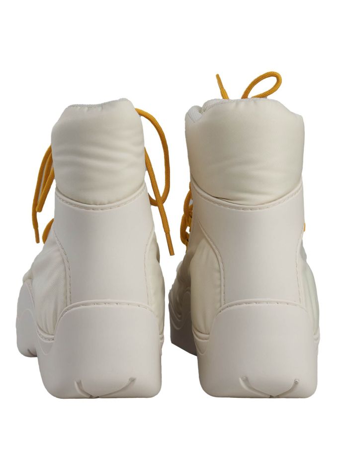 Bottega Veneta White Pa Boots | IsuiT