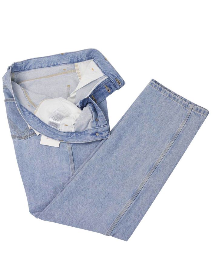 Bottega Veneta Light Blue Cotton Jeans | IsuiT