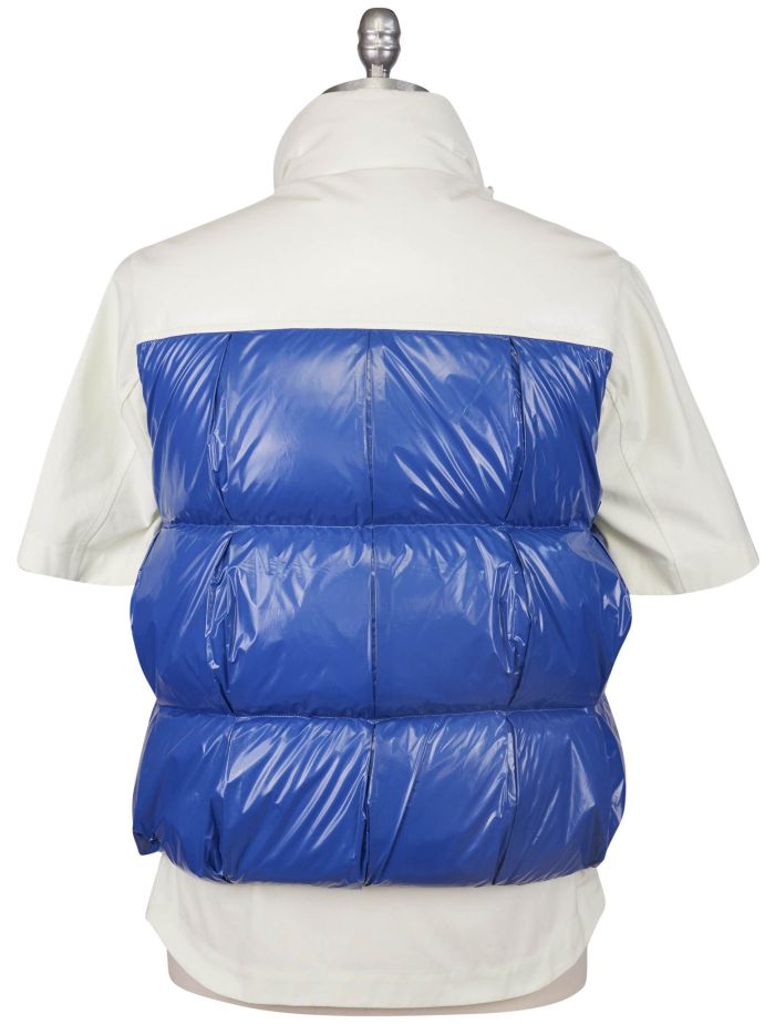 Bottega Veneta Blue White Pa Gilet | IsuiT