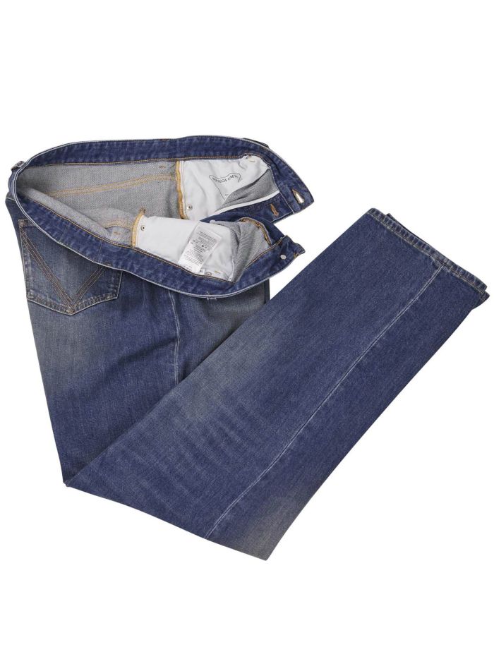 Bottega Veneta Blue Cotton Ea Jeans | IsuiT