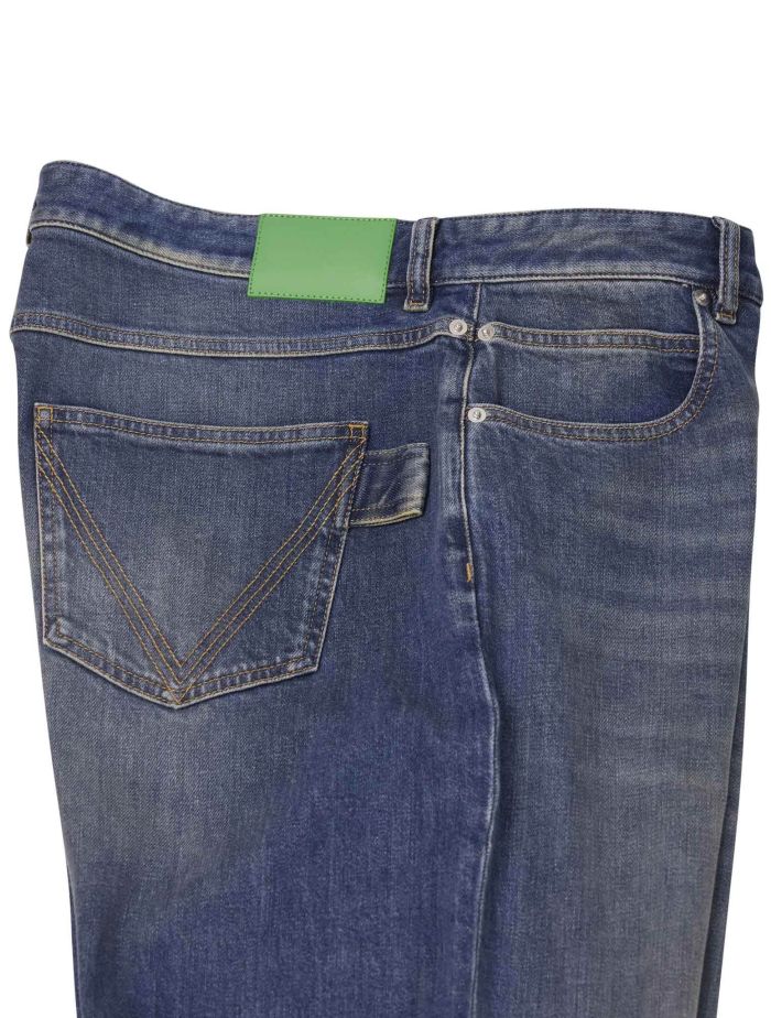 デニム・ジーパン Bottega Veneta Intrecciato Pocket Blue Cotton Jeans Bottega Veneta Intrecciato Pocket Blue Cotton | THE LIST