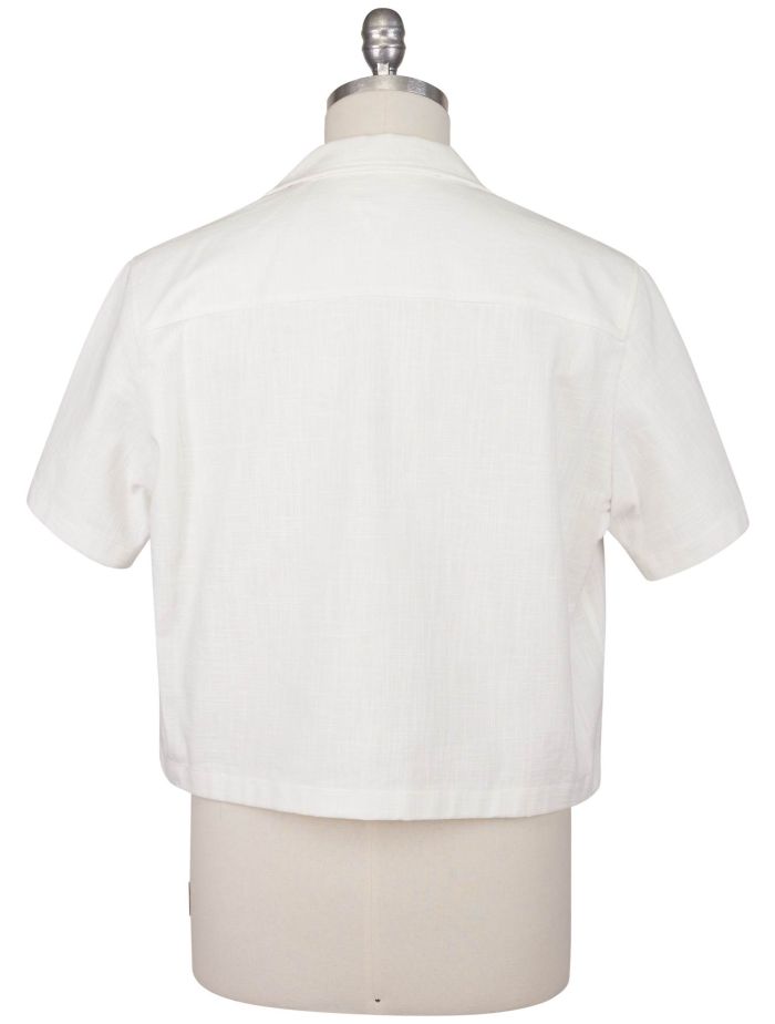 Bottega Veneta White Cotton Shirt | IsuiT