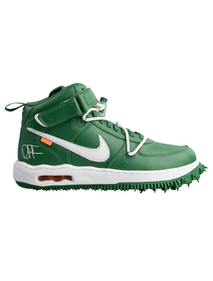 NIKE Off-White Air Force 1 Mid 27cm グリーン Nike X Off-White Air Force 1 Mid 