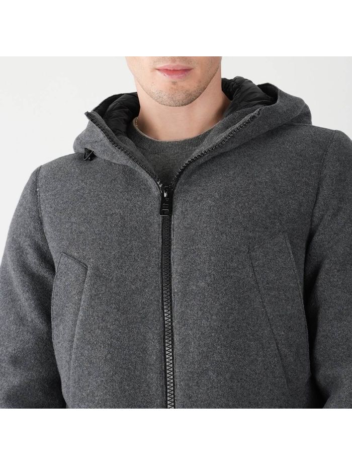 Woolrich Gray Wool Pa Arctic Parka Coat | IsuiT