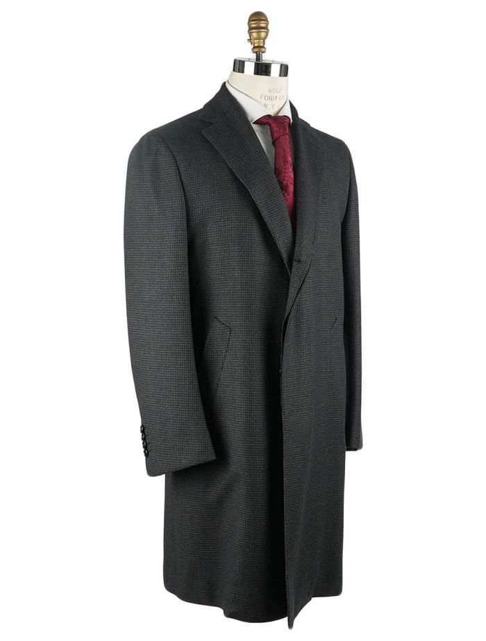 Cesare Attolini Gray Wool Overcoat | IsuiT