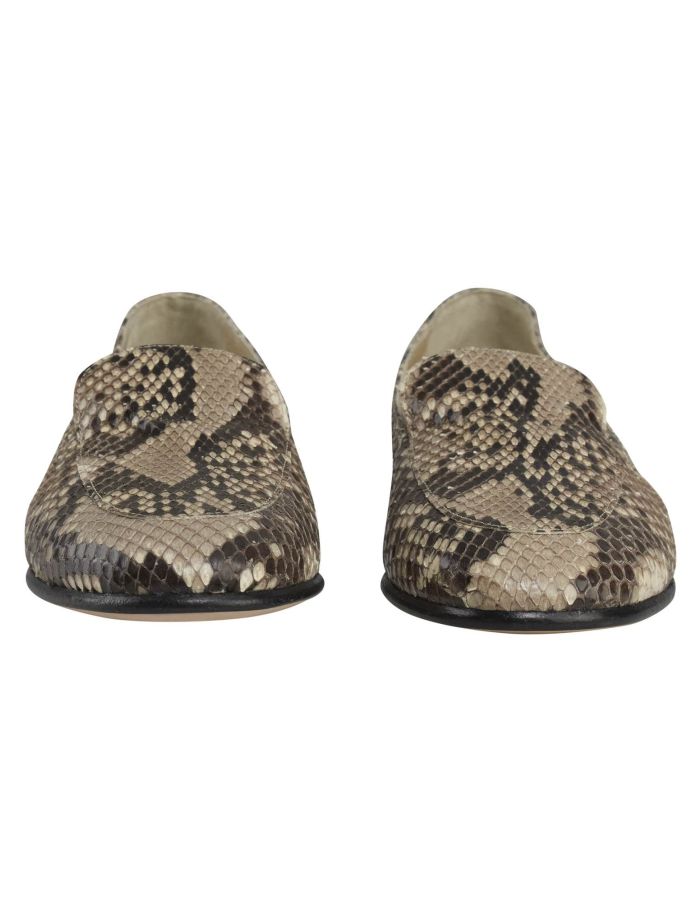 Kiton Multicolor Leather Snake Loafers | IsuiT Kiton Multicolor Leather Snake Loafers | IsuiT