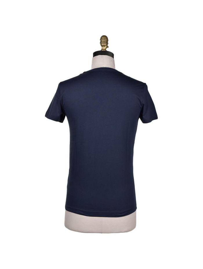 【DIESEL】 blue cotton t-shirt （関税送料込） DIESEL Blue Cotton T-shirt T-DIEGO-LOGO | IsuiT