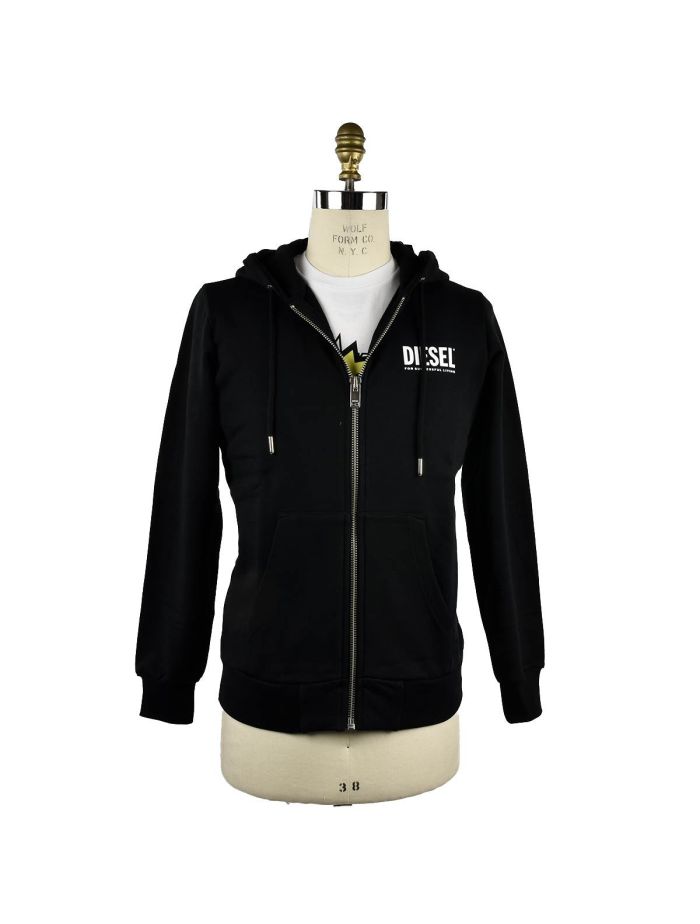 DIESEL Black Cotton Tracksuit S GIRK IsuiT