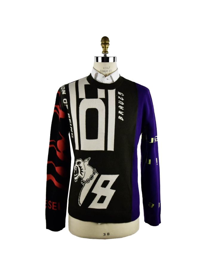 DIESEL 23Fw ドライバーズニット　ウォニョン インディゴヤーンドライバーズニット -ワンウォッシュ- - セブンバイ