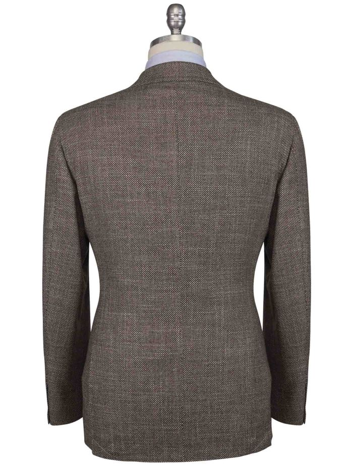 CESARE ATTOLINI カシミヤ100% ホップサック Cesare Attolini Green Wool Silk Cashmere Blazer | IsuiT