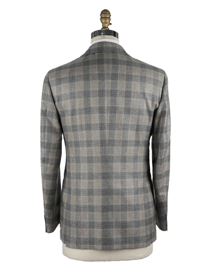 Cesare Attolini Multicolor Silk Cashmere Blazer | IsuiT