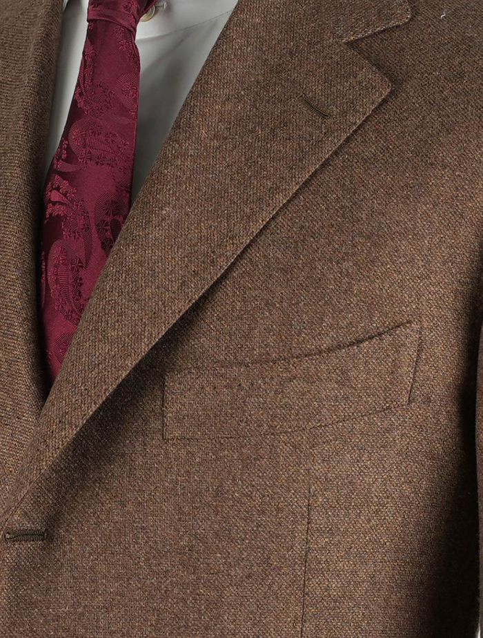 Cesare Attolini Brown Wool Silk Cashmere Blazer | IsuiT Cesare Attolini Brown Wool Silk Cashmere Blazer | IsuiT
