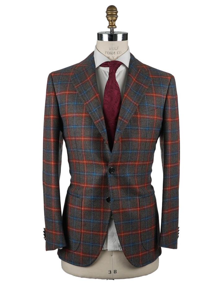 Cesare Attolini Multicolor Cashmere Blazer | IsuiT