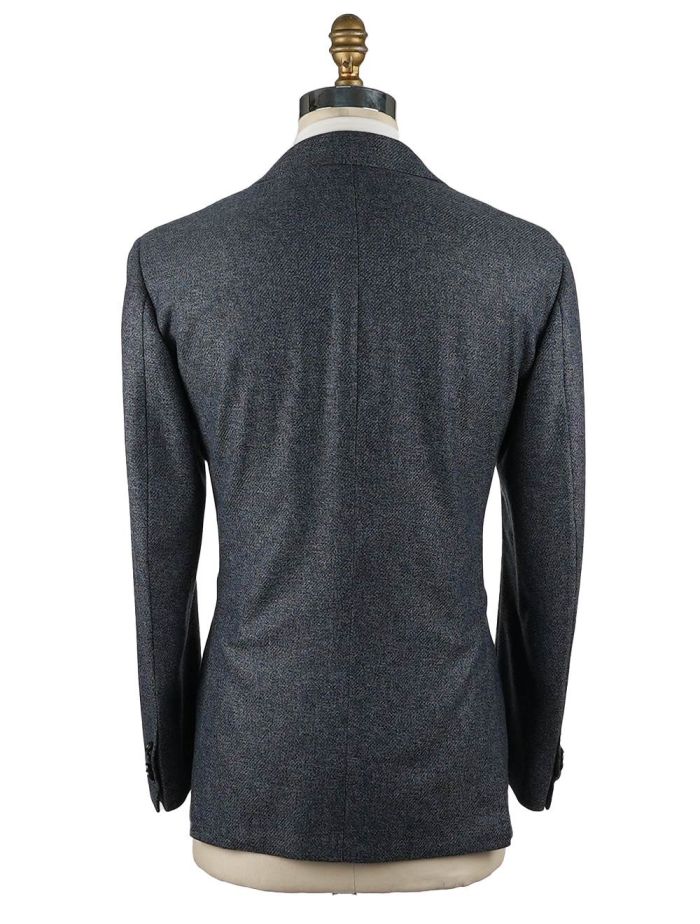 その他 Cesare Attolini Cesare Attolini Suit Gray Stripes - Peak Lapel Double