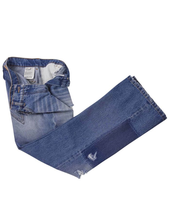 Moncler x Palm Angels デニム　38 Moncler x Palm Angels Blue Cotton Jeans | IsuiT