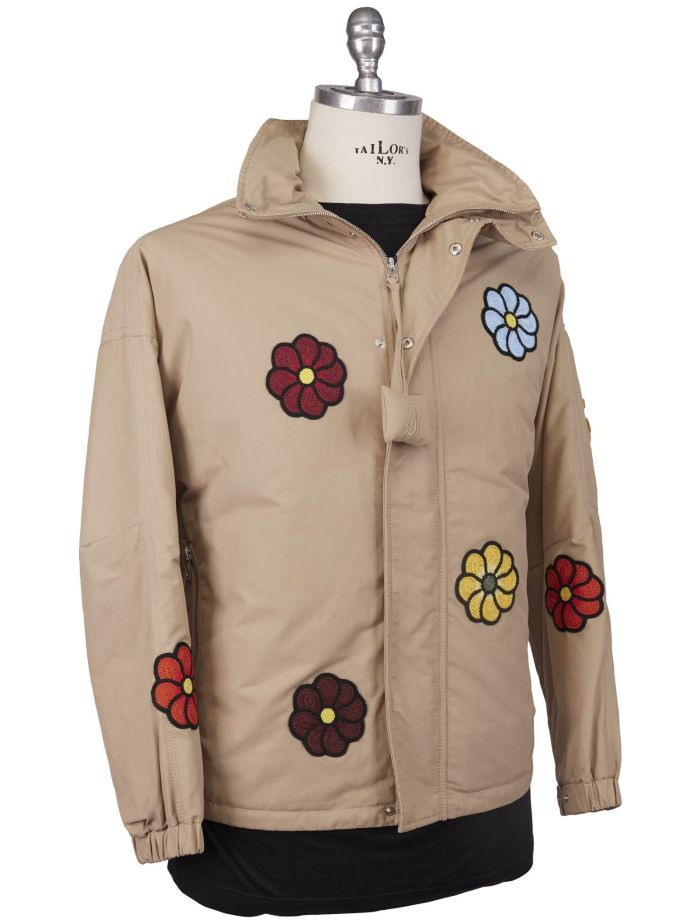 Moncler Genius Delamont Jw Anderson Multicolor Cotton Pa Coat | IsuiT