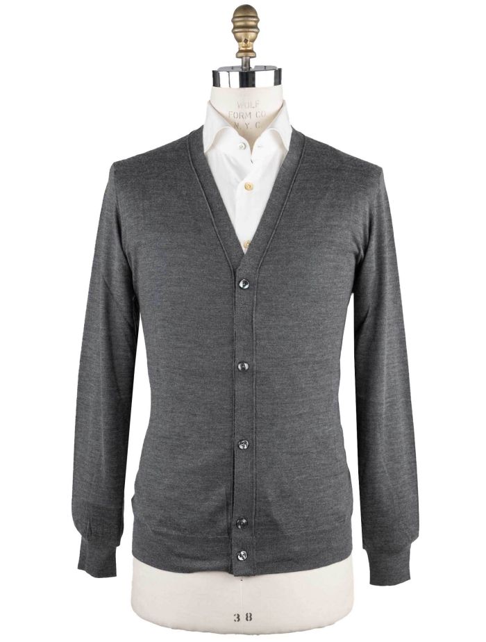 トップス INTERIM 22SS SILK 100% CARDIGAN GRAY 3 トップス INTERIM 22SS SILK 100% CARDIGAN GRAY 3 トップス