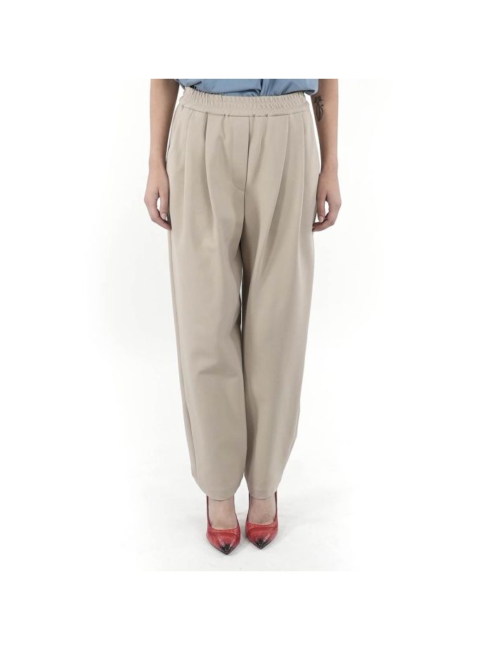 BRUNELLO CUCINELLI アビエイター パンツ W50 コットン Brunello Cucinelli Beige Cotton Pa Ea Pants | IsuiT